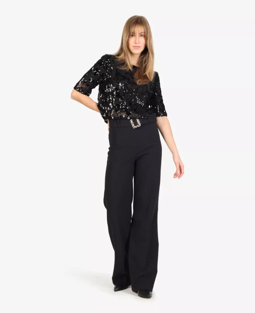 Rinascimento Blouse - Zwart 6 Rinascimento Rinascimento Blouse - Zwart