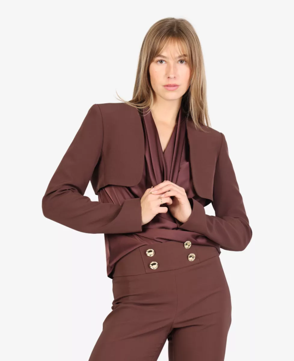 Rinascimento Blazer - Bruin 4 Rinascimento Rinascimento Blazer - Bruin