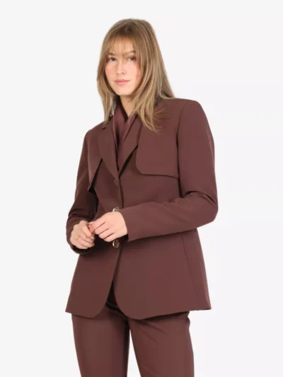 Rinascimento Rinascimento Blazer - Bruin