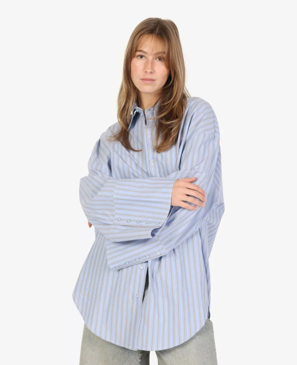 Rotate Blouse - Lichtblauw 2 Rotate Rotate Blouse - Lichtblauw