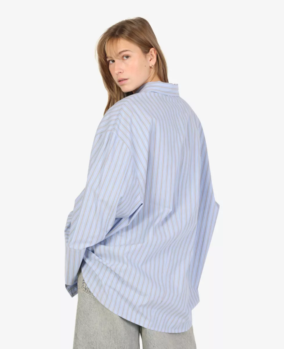 Rotate Blouse - Lichtblauw 3 Rotate Rotate Blouse - Lichtblauw
