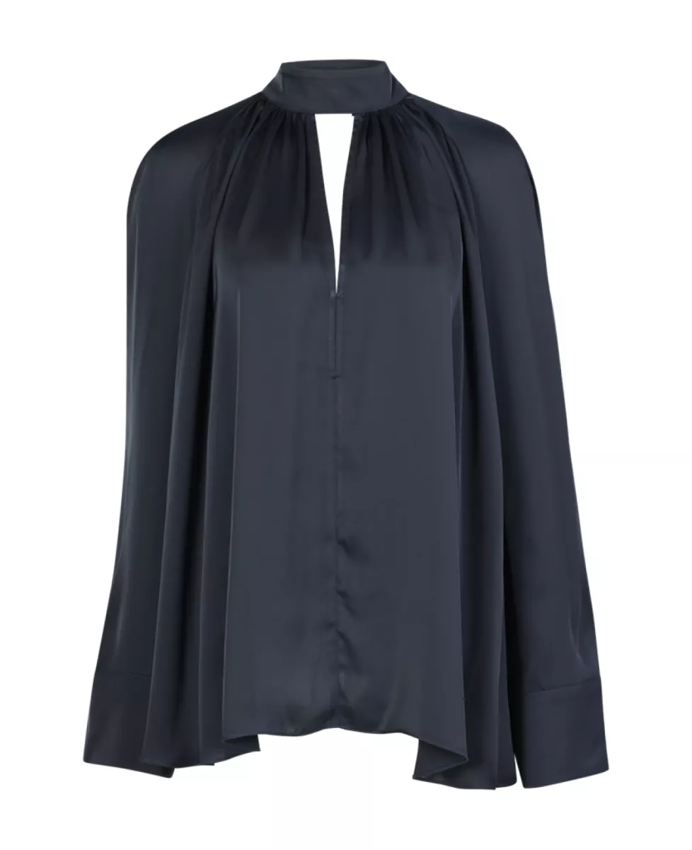 Rotate Blouse - Donkerblauw 1 Rotate Rotate Blouse - Donkerblauw