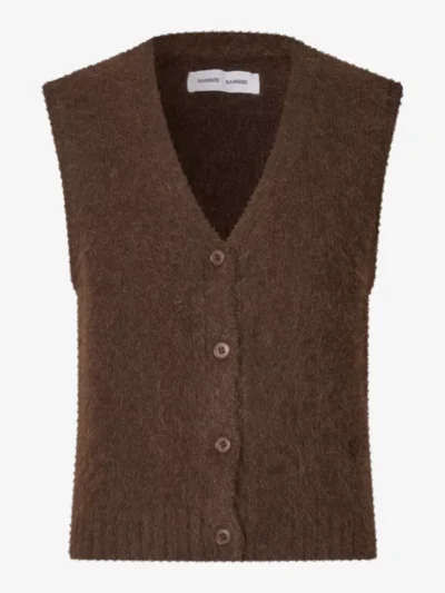 Samsoe Samsoe Samsoe Samsoe Spencer - Donkerbruin