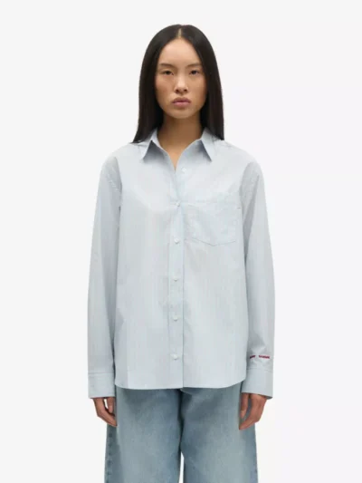 Samsoe Samsoe Samsoe Samsoe Blouse - Lichtblauw