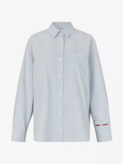 Samsoe Samsoe Samsoe Samsoe Blouse - Lichtblauw