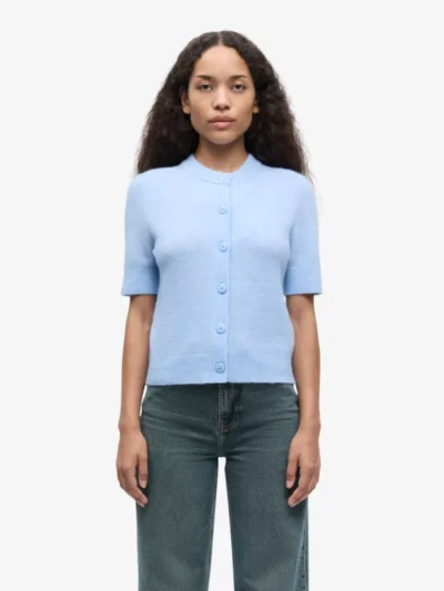 Samsoe Samsoe Samsoe Samsoe Vest - Lichtblauw