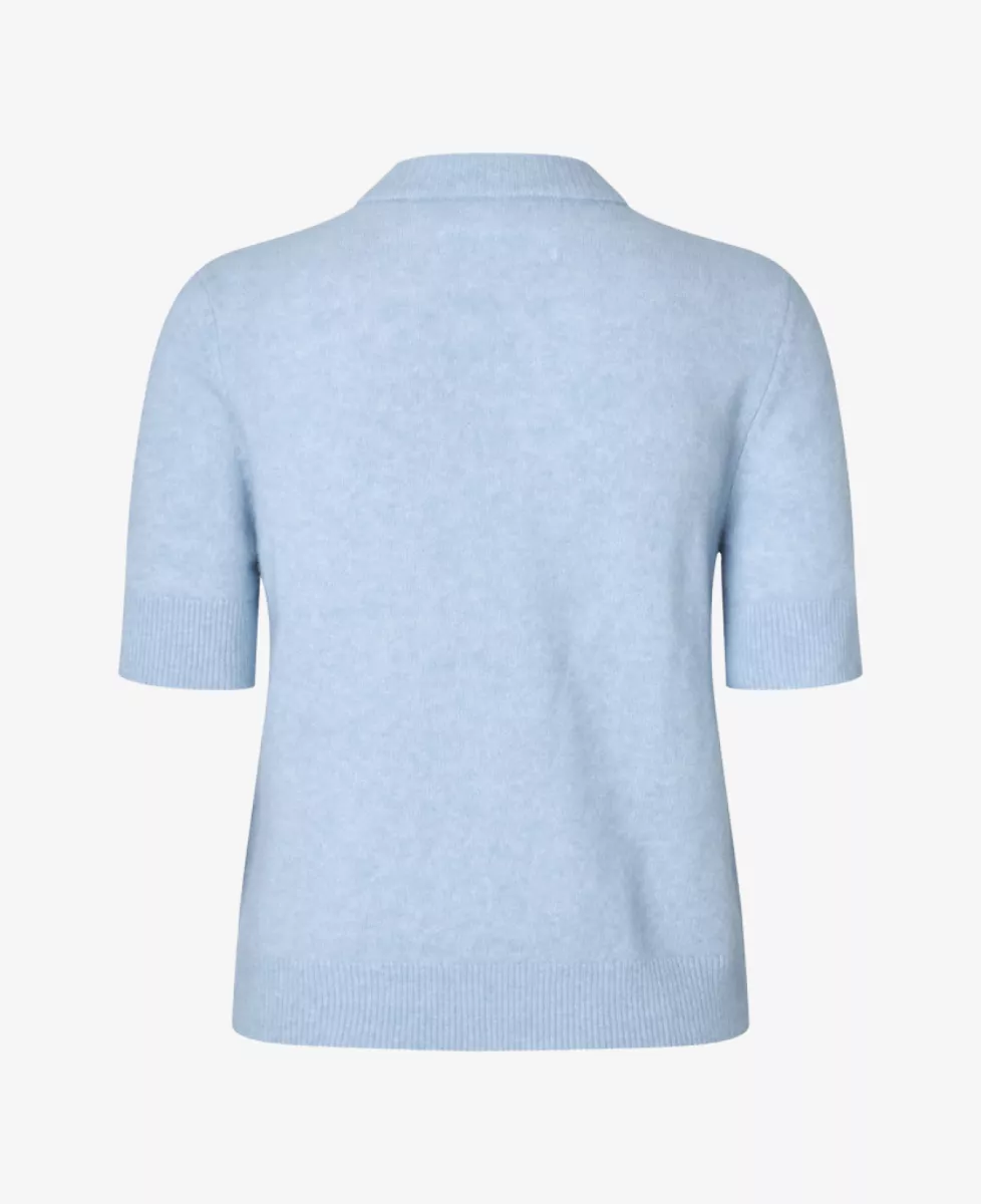 Samsoe Samsoe Vest - Lichtblauw 5 Samsoe Samsoe Samsoe Samsoe Vest - Lichtblauw