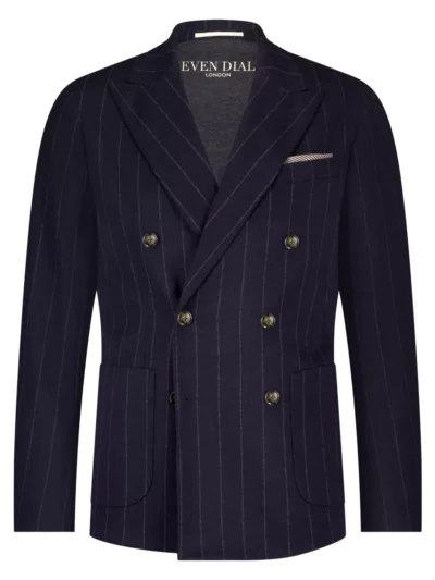 Seven Dials Seven Dials Double Breasted Colbert - Navy