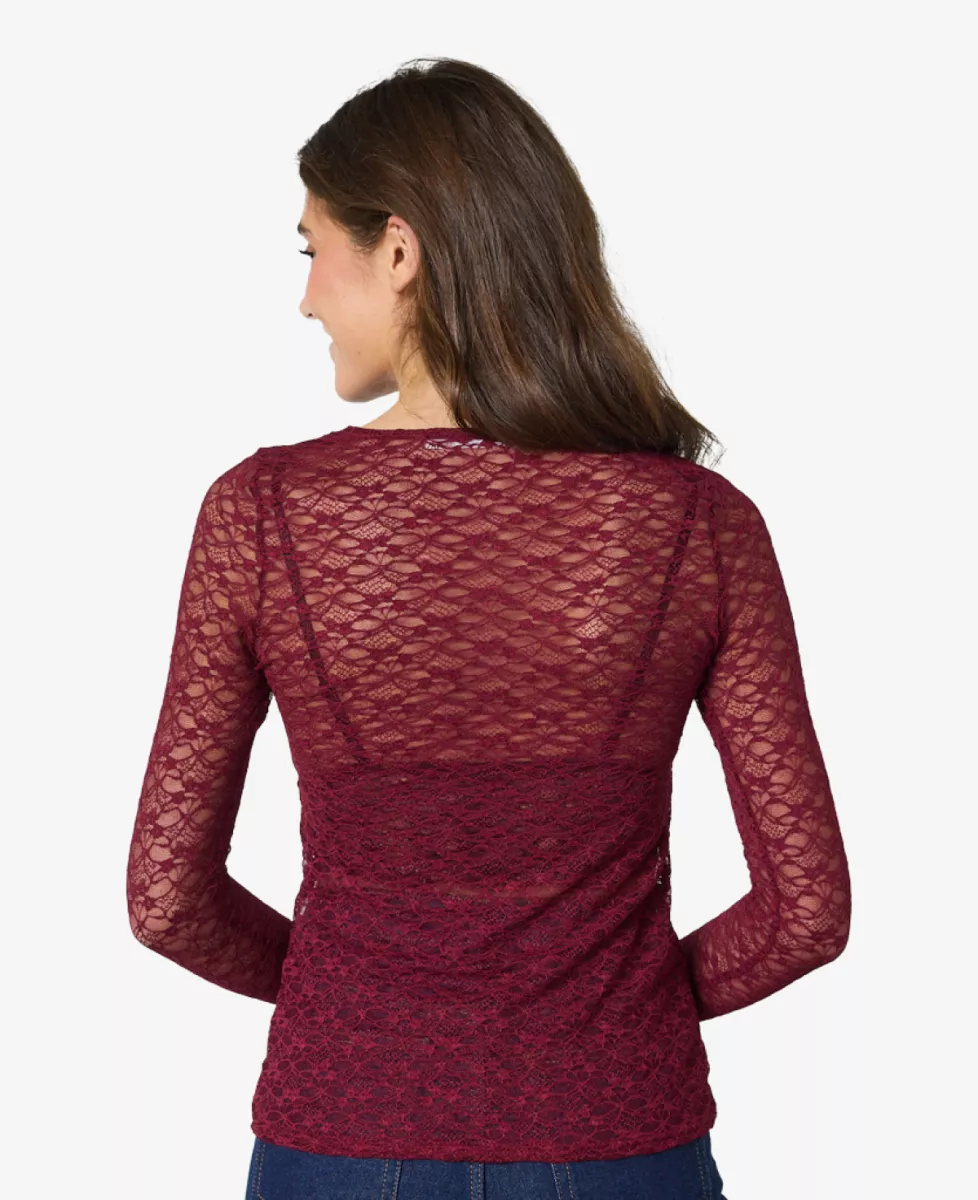 Sisters Point T-shirt - Bordeaux 4 Sisters Point Sisters Point T-shirt - Bordeaux