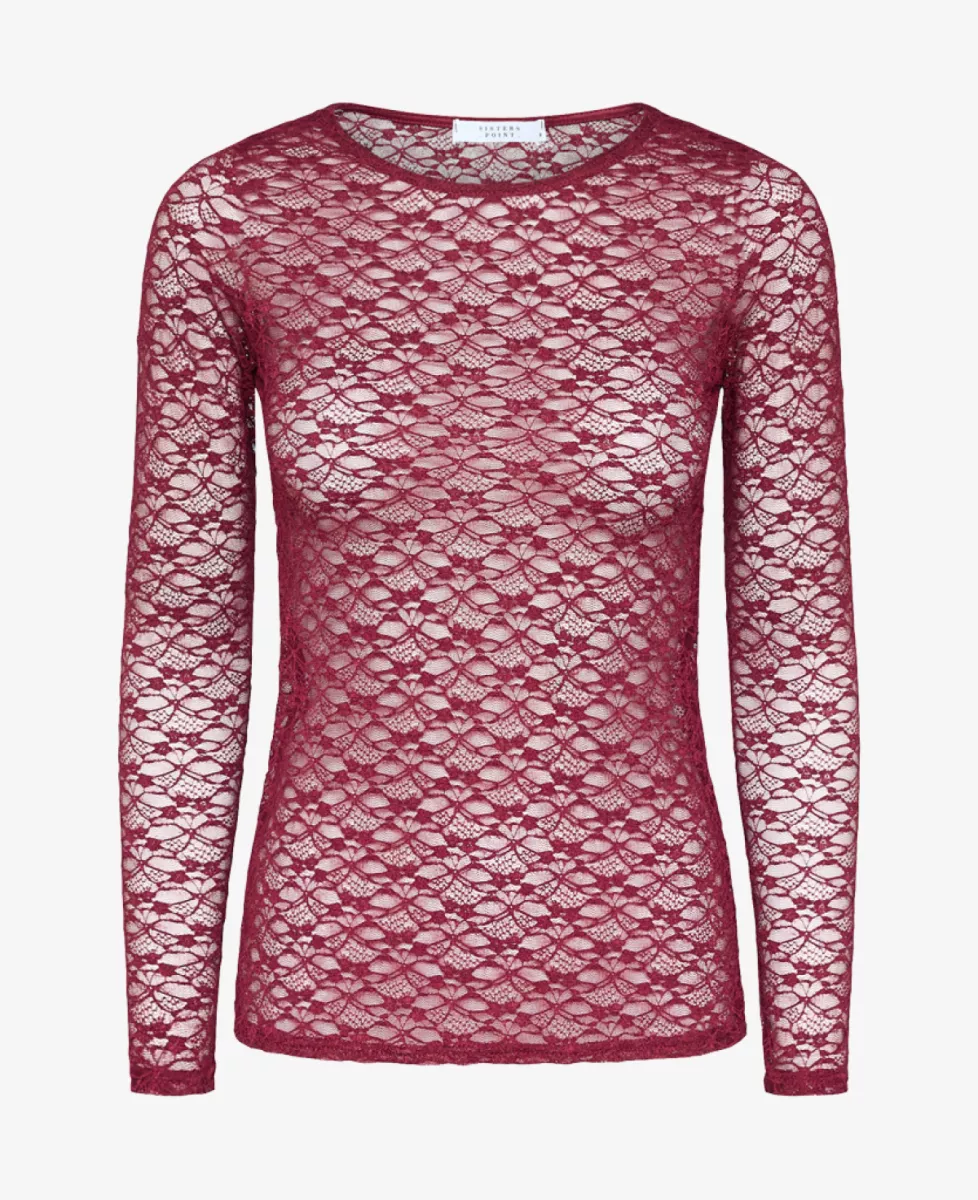 Sisters Point T-shirt - Bordeaux 1 Sisters Point Sisters Point T-shirt - Bordeaux