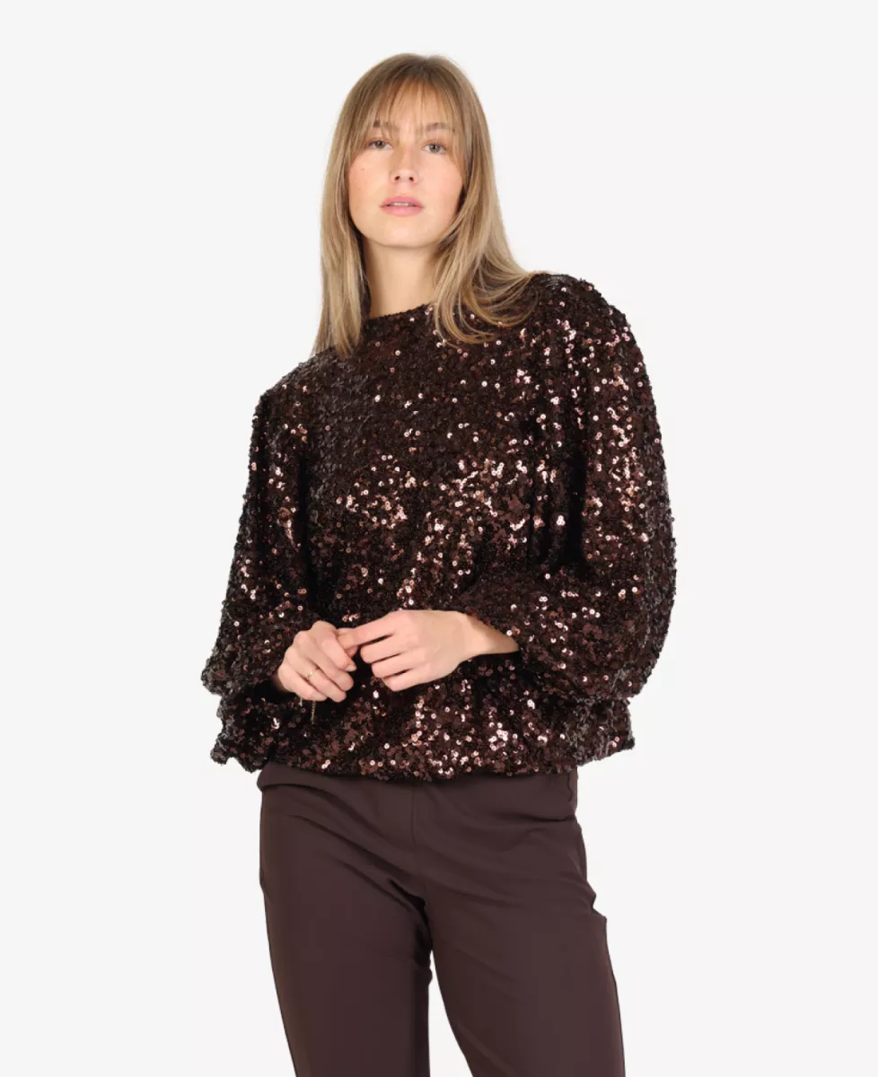 Studio Anneloes Top - Bruin 2 Studio Anneloes Studio Anneloes Top - Bruin