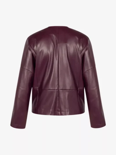 Studio Anneloes Studio Anneloes Leren blazer - Paars