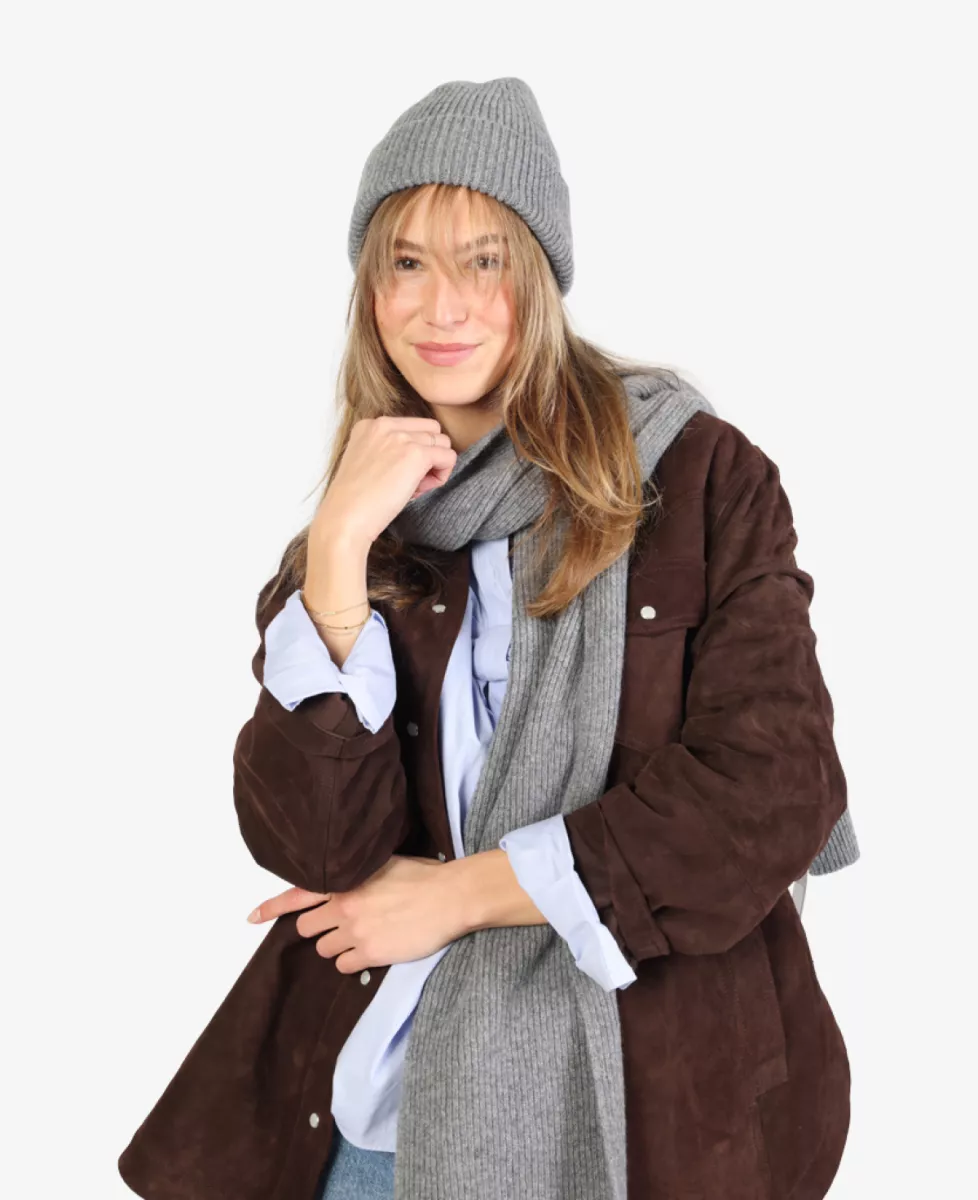 Van Zuilen Mode Muts - Lichtgrijs 3 Van Zuilen Mode Van Zuilen Mode Muts - Lichtgrijs