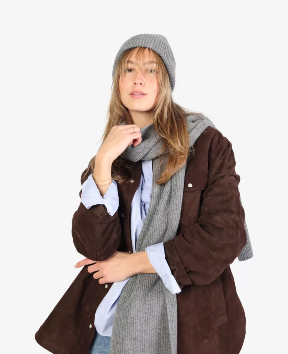 Van Zuilen Mode Muts - Lichtgrijs 2 Van Zuilen Mode Van Zuilen Mode Muts - Lichtgrijs