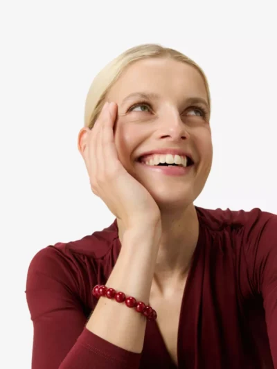 Vanessa Baroni Vanessa Baroni Armband - Bordeaux