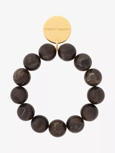 Vanessa Baroni Vanessa Baroni Armband - Donkerbruin