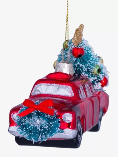 Vondels Vondels Kerstbal - Rood