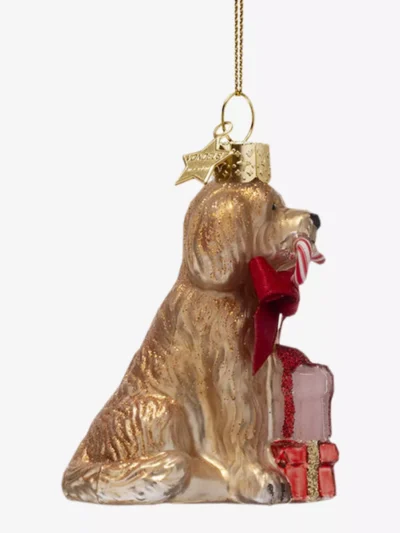 Vondels Vondels Kerstbal - Bruin