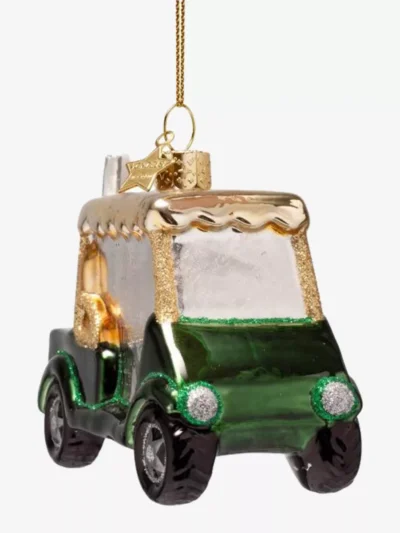 Vondels Vondels Kerstbal - Donkergroen