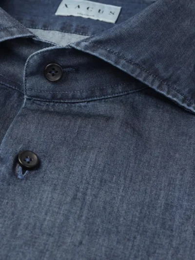 Xacus Xacus Shirt Denim - Donkerblauw