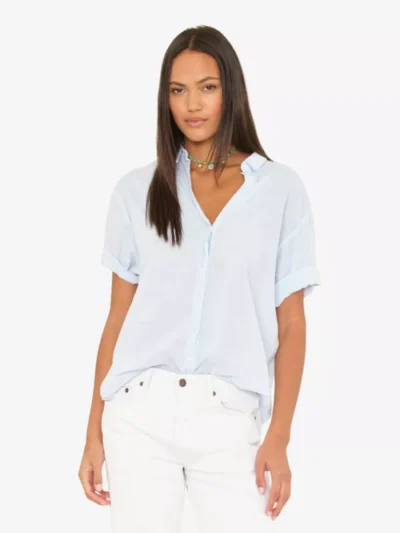 Xirena Xirena Blouse - Lichtblauw