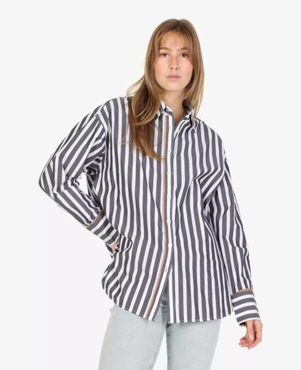 Xirena Blouse - Blauw 2 Xirena Xirena Blouse - Blauw