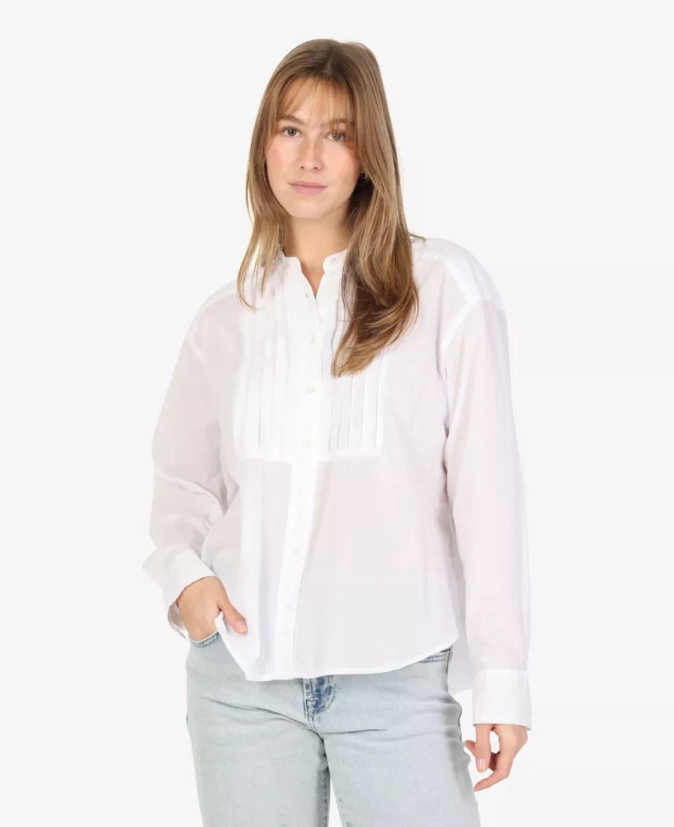 Xirena Blouse - Wit 2 Xirena Xirena Blouse - Wit