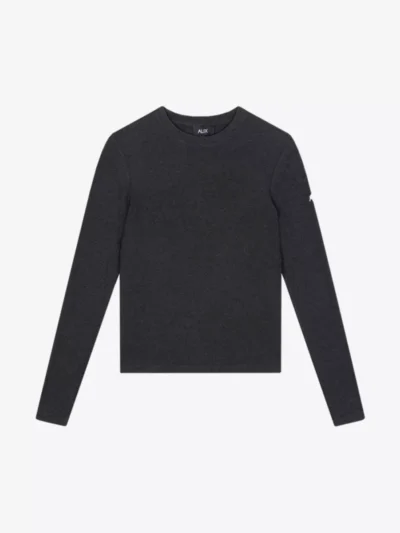 Alix The Label Alix The Label Shirt lm - Antraciet