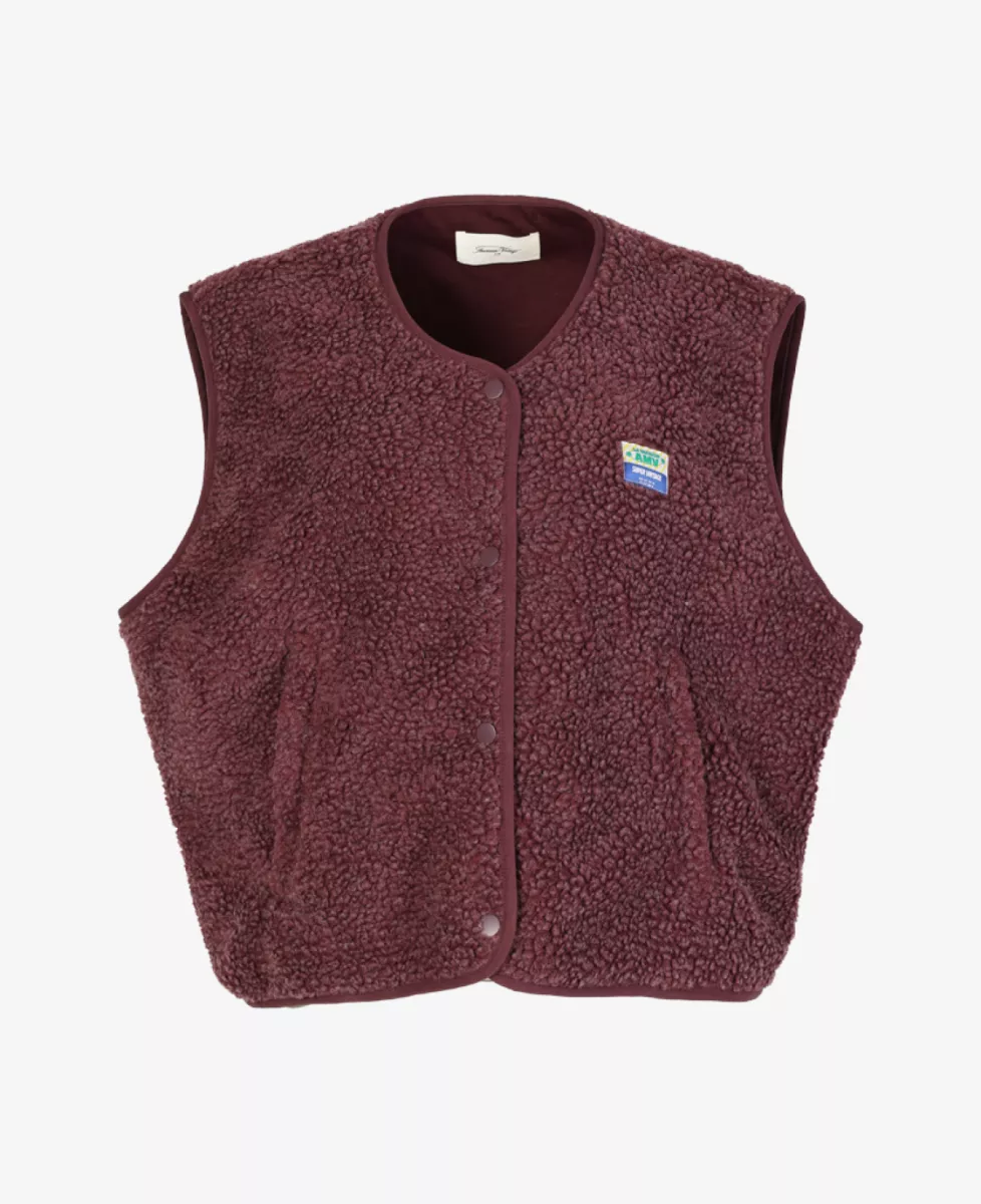 American vintage Gilet - Bordeaux 1 American vintage American vintage Gilet - Bordeaux