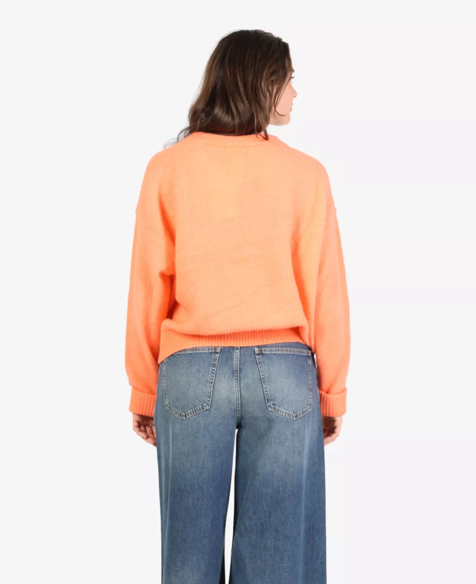 American Vintage Sweater - Koraal 4 American vintage American vintage Sweater - Koraal