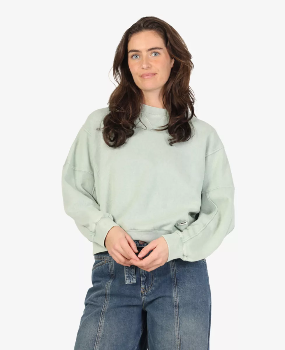 Bellerose Trui - Lichtgroen 3 Bellerose Bellerose Trui - Lichtgroen