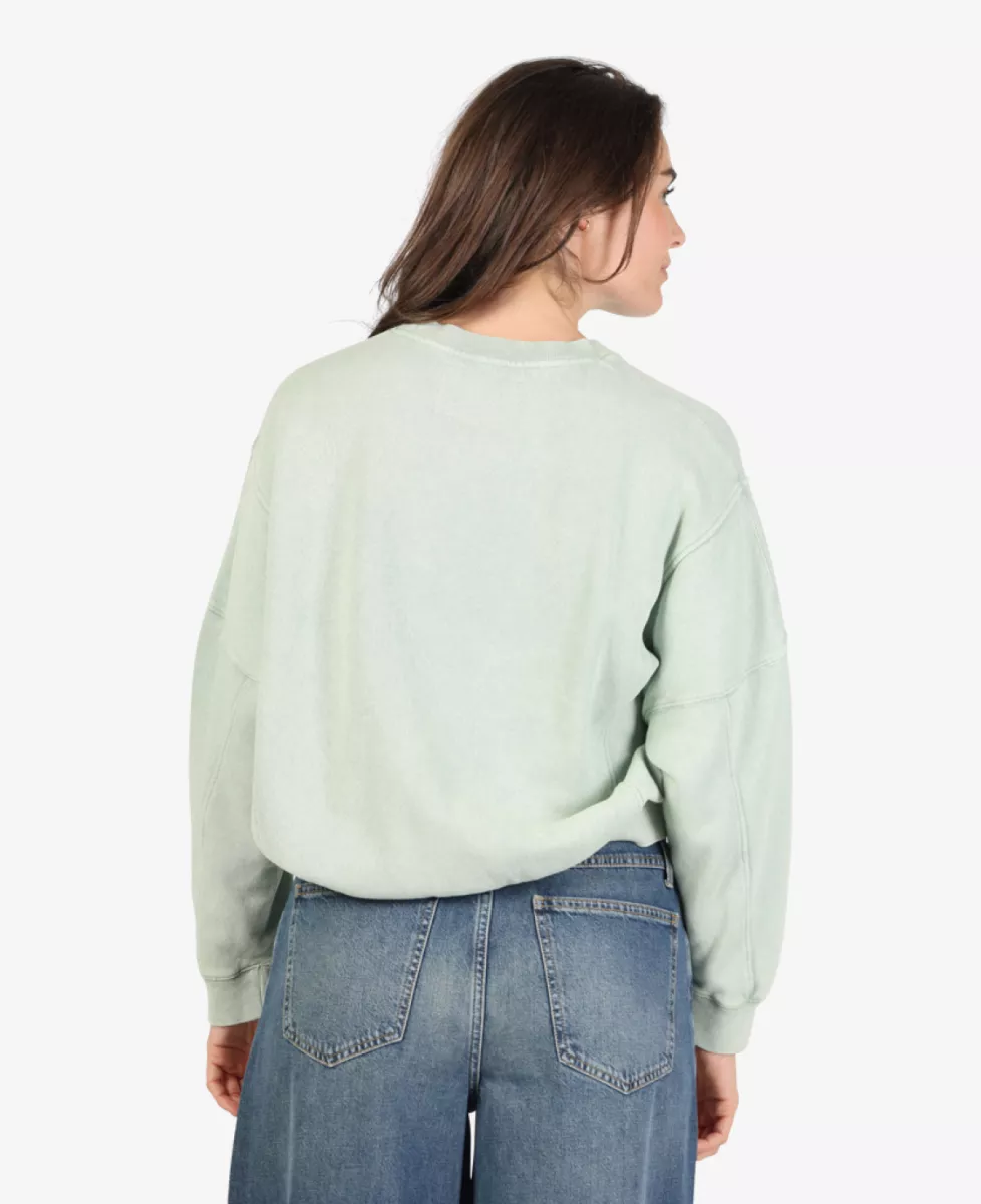Bellerose Trui - Lichtgroen 4 Bellerose Bellerose Trui - Lichtgroen