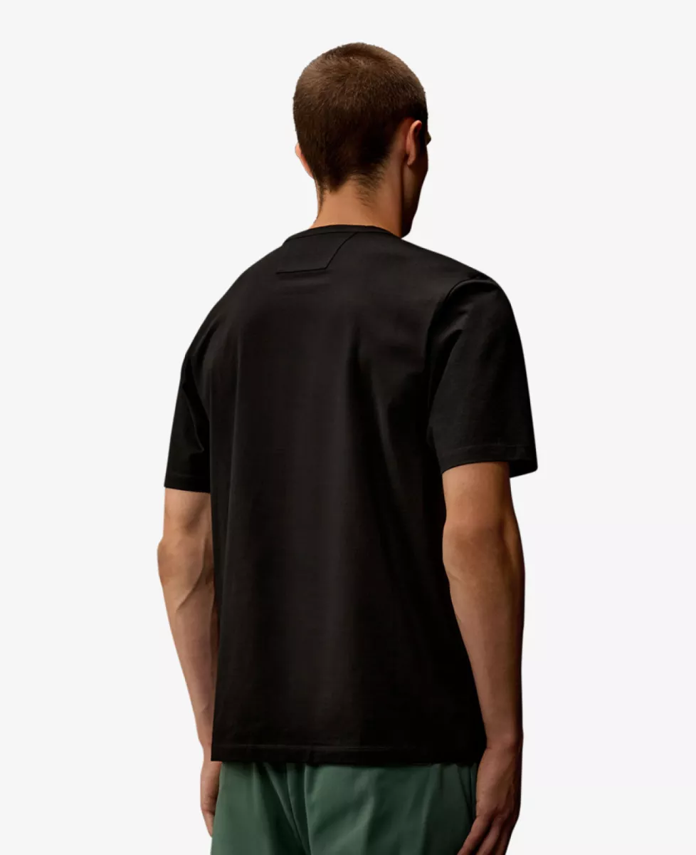 C.P. Company T-shirt km - Zwart 5 C.P. Company C.P. Company T-shirt km - Zwart