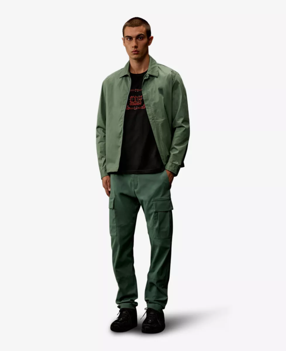 C.P. Company T-shirt km - Zwart 2 C.P. Company C.P. Company T-shirt km - Zwart
