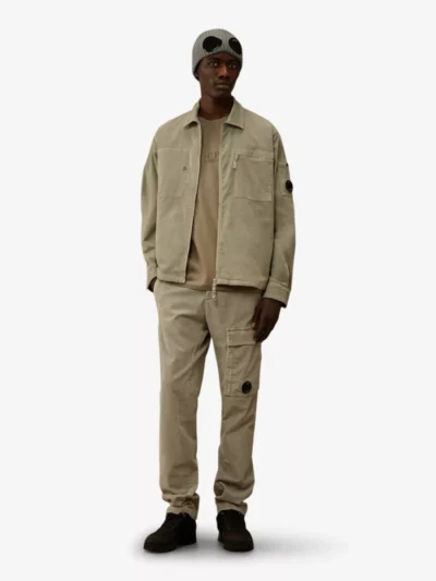 C.P. Company C.P. Company Cargo broek - Lichtgrijs