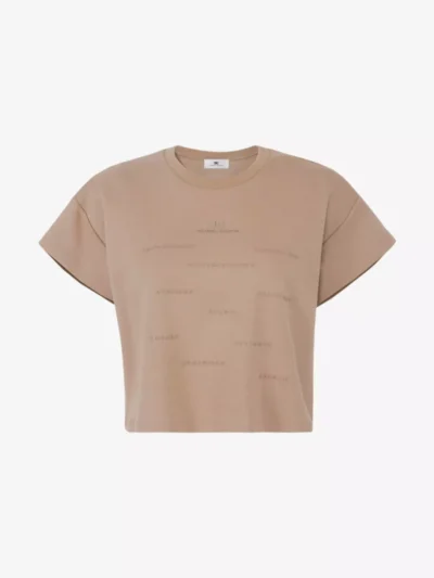 Elisabetta Franchi Elisabetta Franchi Tshirt - Taupe