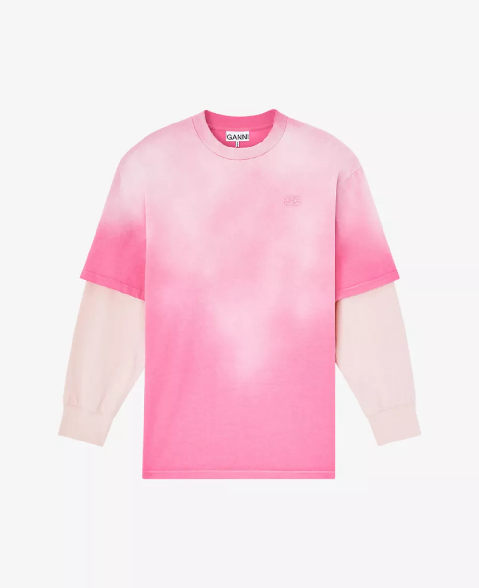 Ganni Tshirt lm - Rose 1 Ganni Ganni Tshirt lm - Rose