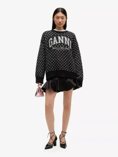 Ganni Ganni Trui - Zwart