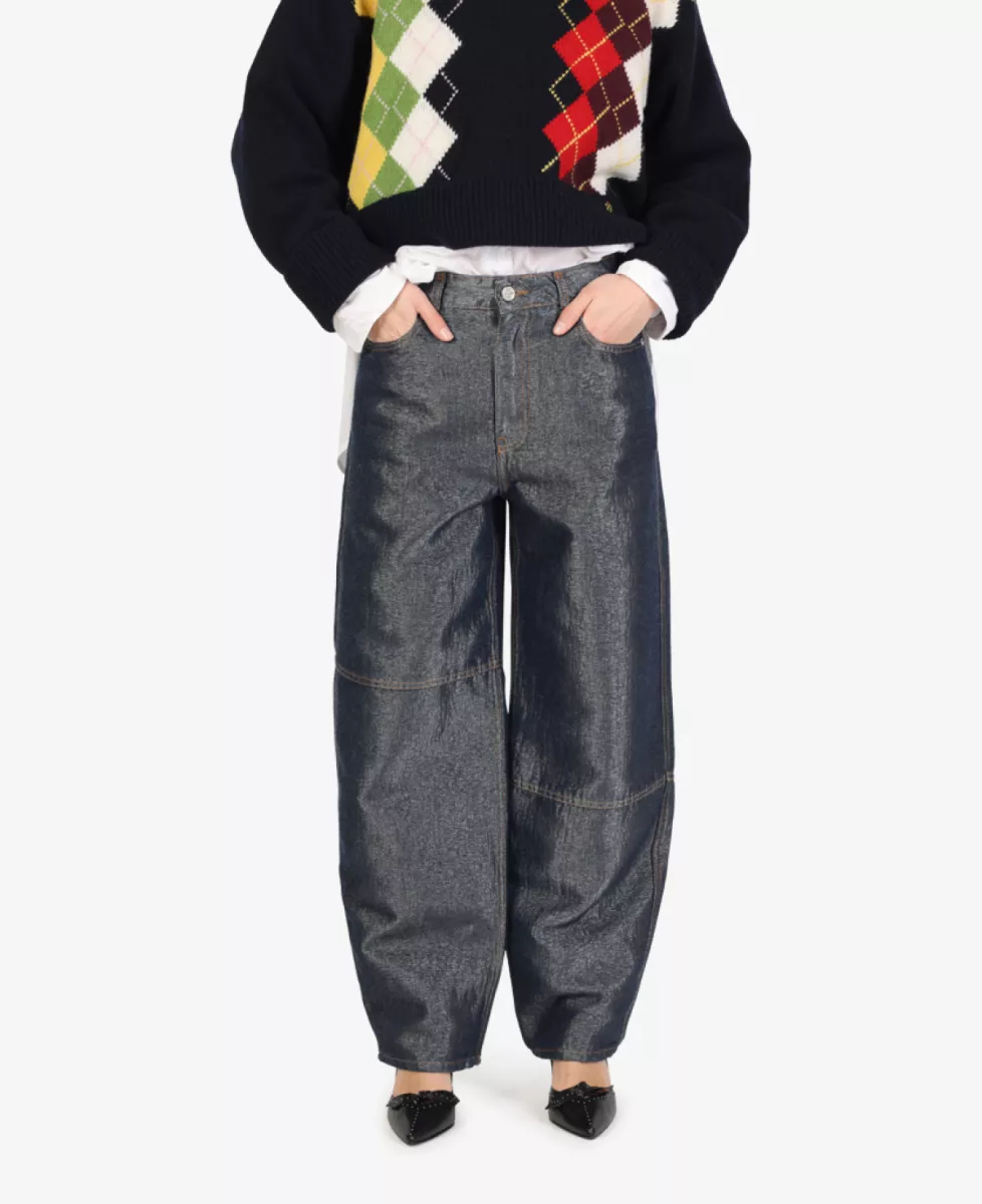 Ganni Jeans - Blauw 4 Ganni Ganni Jeans - Blauw