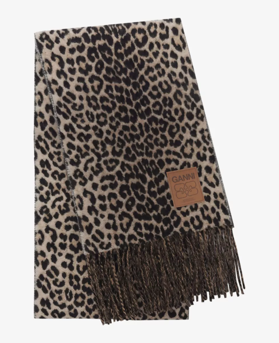 Ganni Sjaal - Bruin 1 Ganni Ganni Sjaal - Bruin