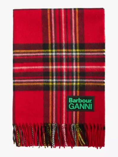 Ganni Ganni Sjaal - Rood