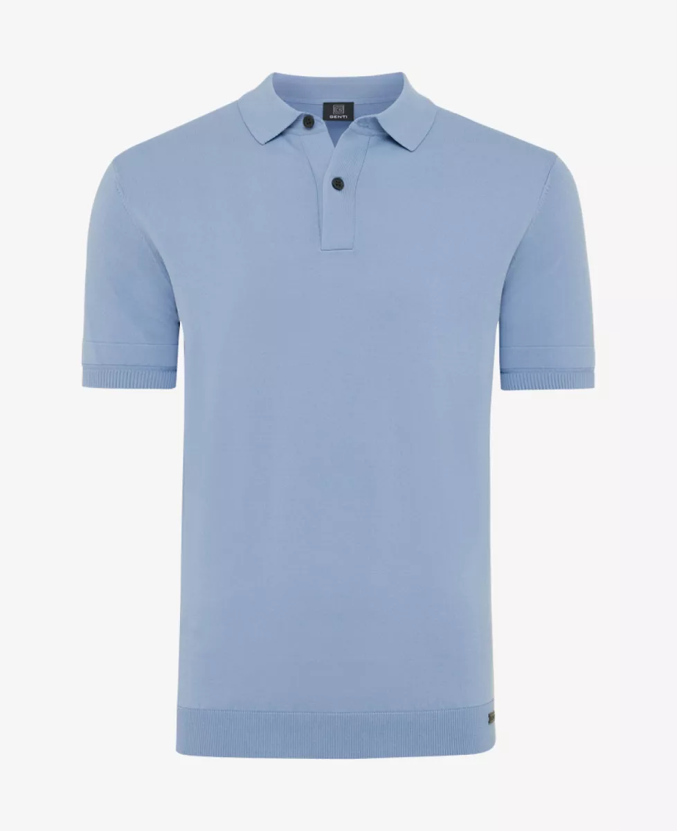 Genti polo & tshirt K2046-1260 Blauw 1 Genti Genti polo & tshirt K2046-1260 Blauw