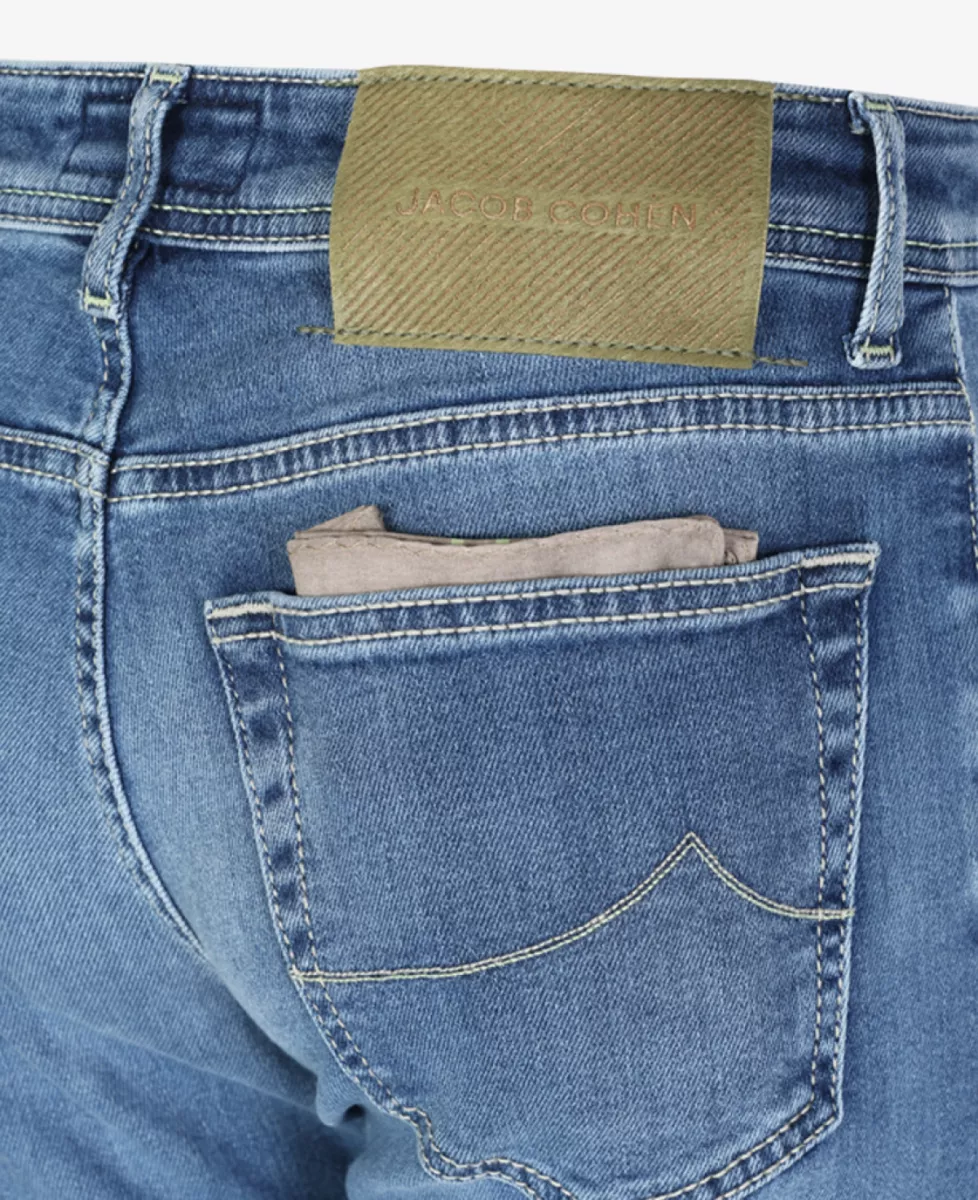 Jacob Cohen Nick slim - Middelblauw 2 Jacob Cohen Jacob Cohen Nick slim - Middelblauw