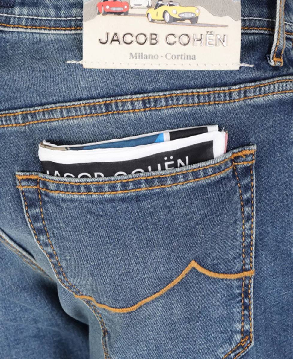 Jacob Cohen jeans Nick - Donkerblauw 4 Jacob Cohen Jacob Cohen jeans Nick - Donkerblauw