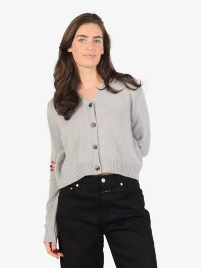 Lisa Yang Lisa Yang Vest - Lichtgrijs