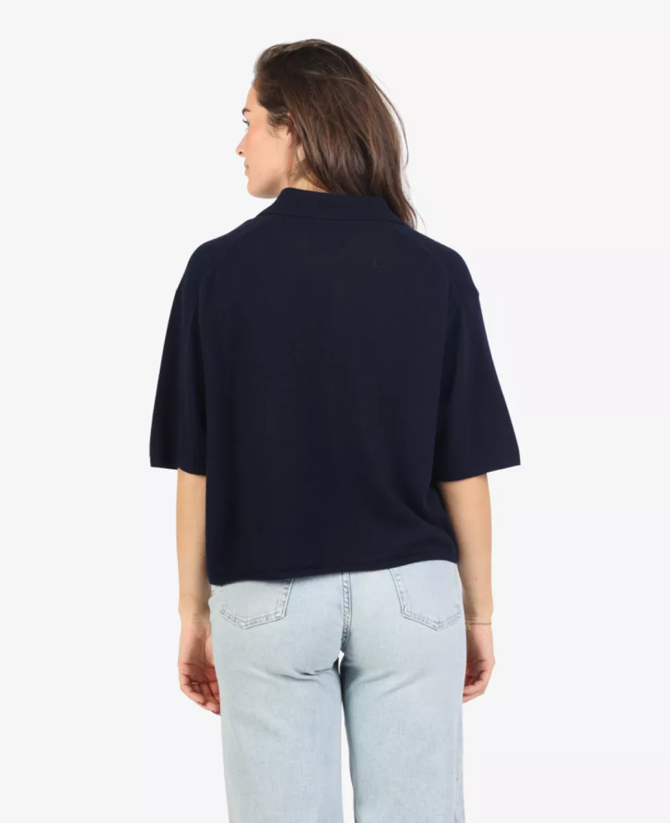 Lisa Yang Trui - Donkerblauw 3 Lisa Yang Lisa Yang Trui - Donkerblauw
