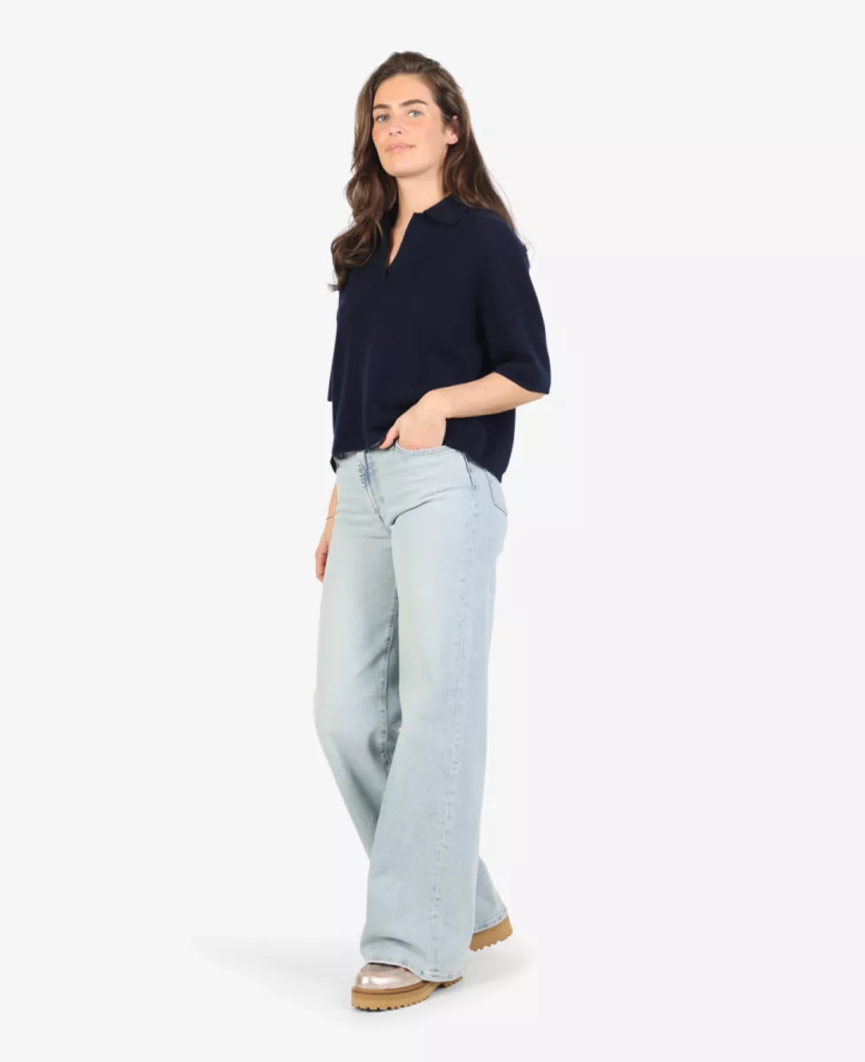 Lisa Yang Trui - Donkerblauw 4 Lisa Yang Lisa Yang Trui - Donkerblauw