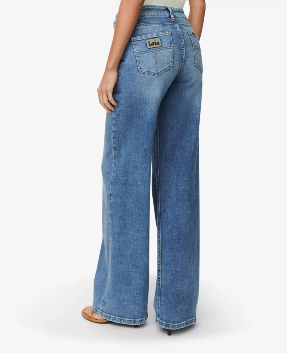 Lois Jeans - Denimblauw 4 Lois Lois Jeans - Denimblauw