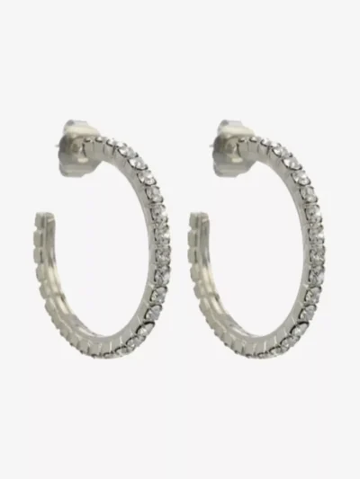 LOTT. LOTT. Oorbellen - Lichtgrijs