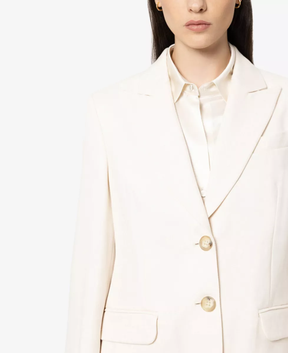 Luisa Cerano Blazer - Ecru 3 Luisa Cerano Luisa Cerano Blazer - Ecru